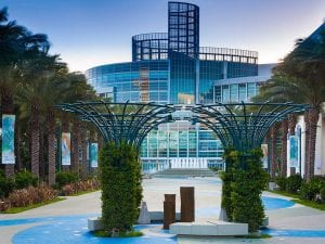 Anaheim Convention Center: Basalt Fountain