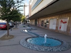 Fulton Mall Water Feature