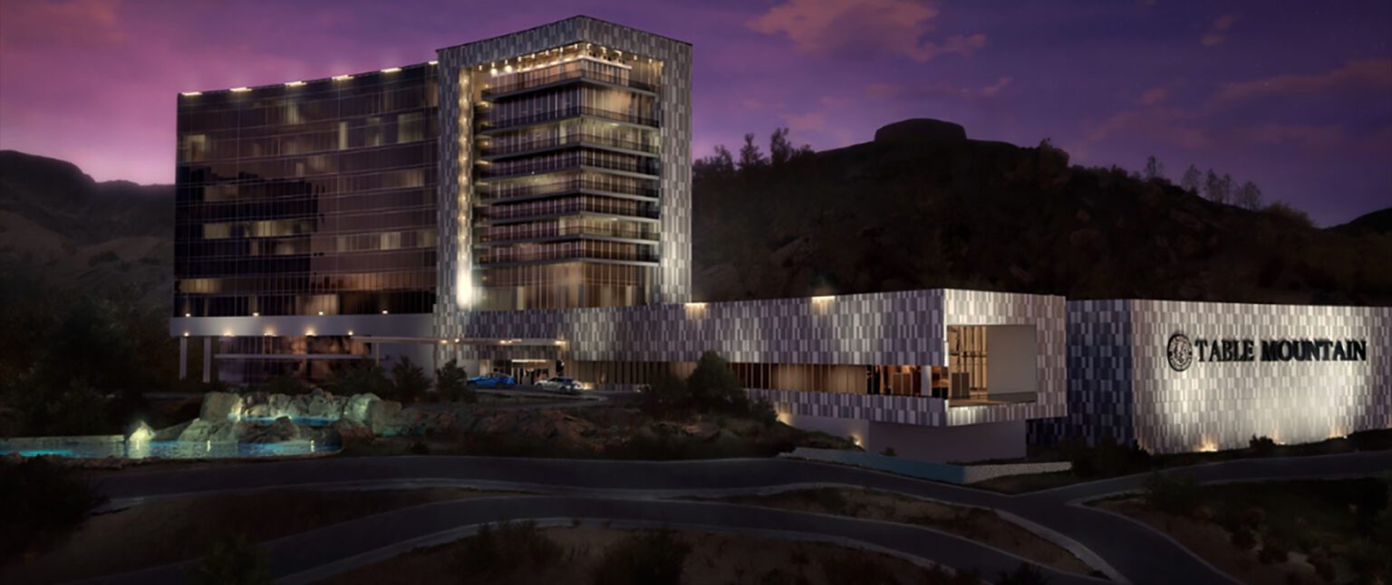 Waterscape construction at Table Mountain Casino in Friant, CA